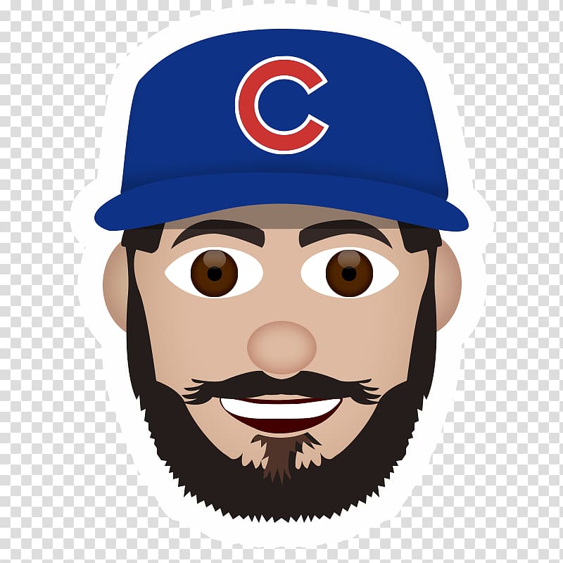 Chicago Cubs 2015 Major League Baseball season Emoji Baseball player, Emoji transparent background PNG clipart