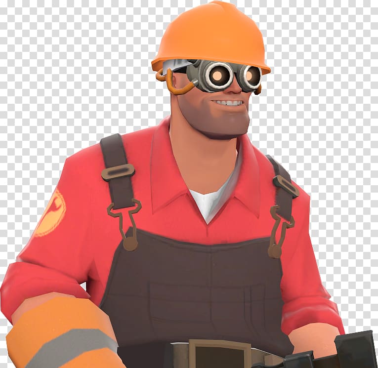 Goggles Team Fortress 2 Engineer Sunglasses, engineer transparent background PNG clipart