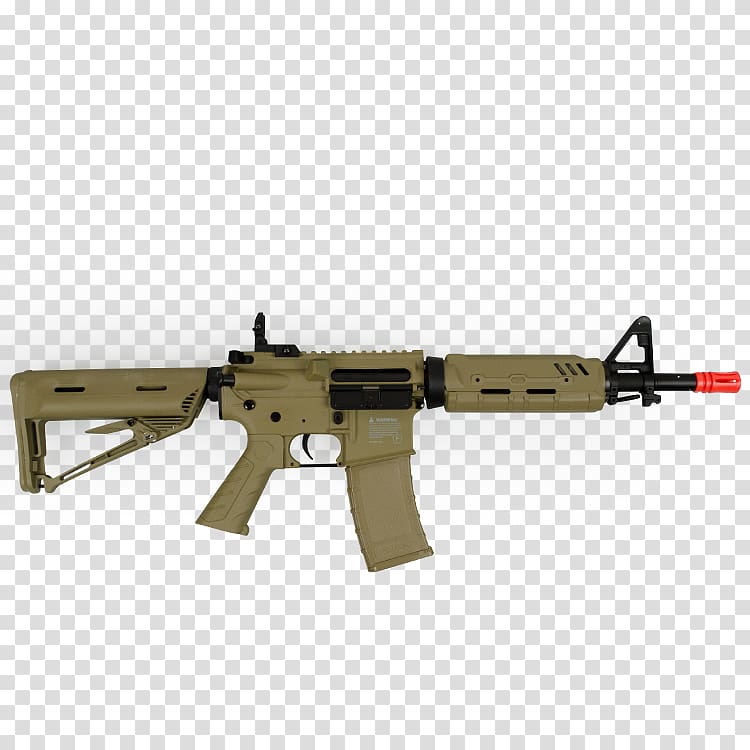 M4 carbine Airsoft Guns Trigger Airsoft Close Quarters Battle Receiver, assault rifle transparent background PNG clipart