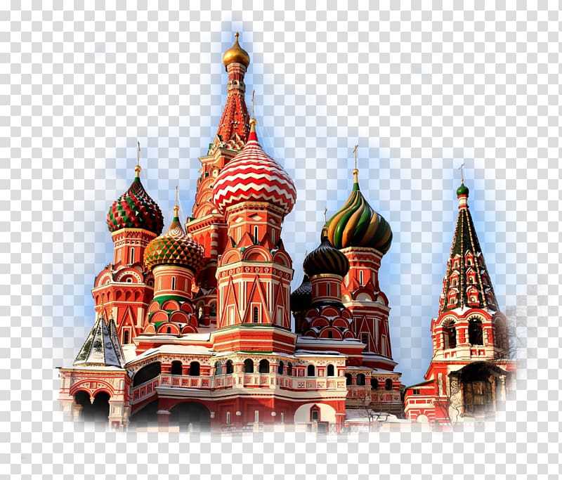 Saint Basil\'s Cathedral Red Square Moscow Kremlin Church, Church transparent background PNG clipart