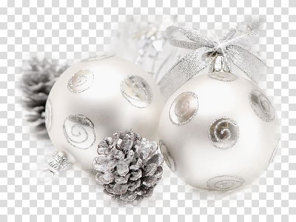 free white christmas ornament creative pull transparent background PNG clipart