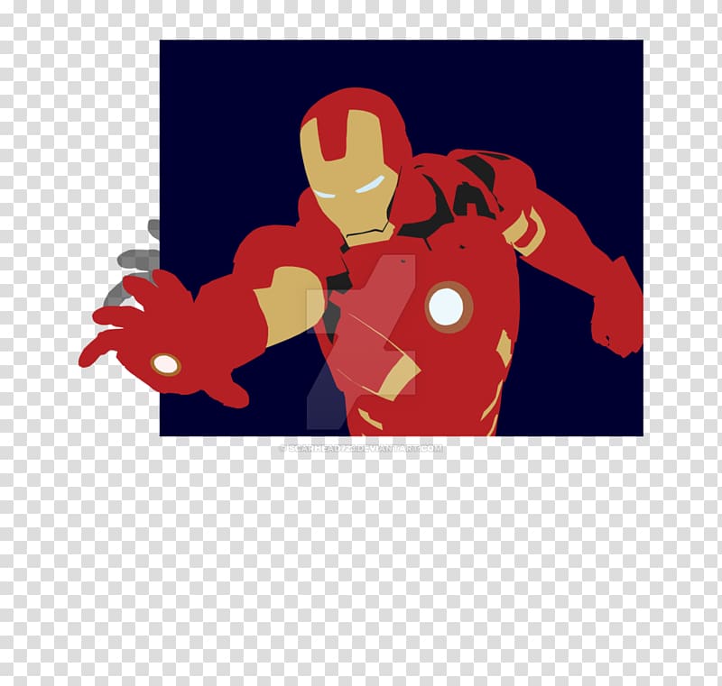 Iron Man Minimalism Art, Minimalist art transparent background PNG clipart