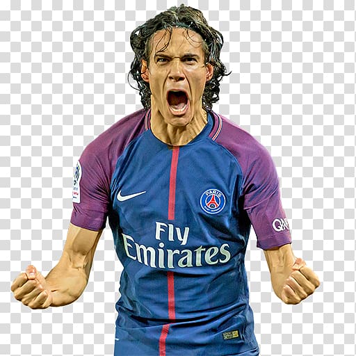 Edinson Cavani FIFA 18 FIFA 16 Paris Saint-Germain F.C. FIFA World Cup, football transparent background PNG clipart