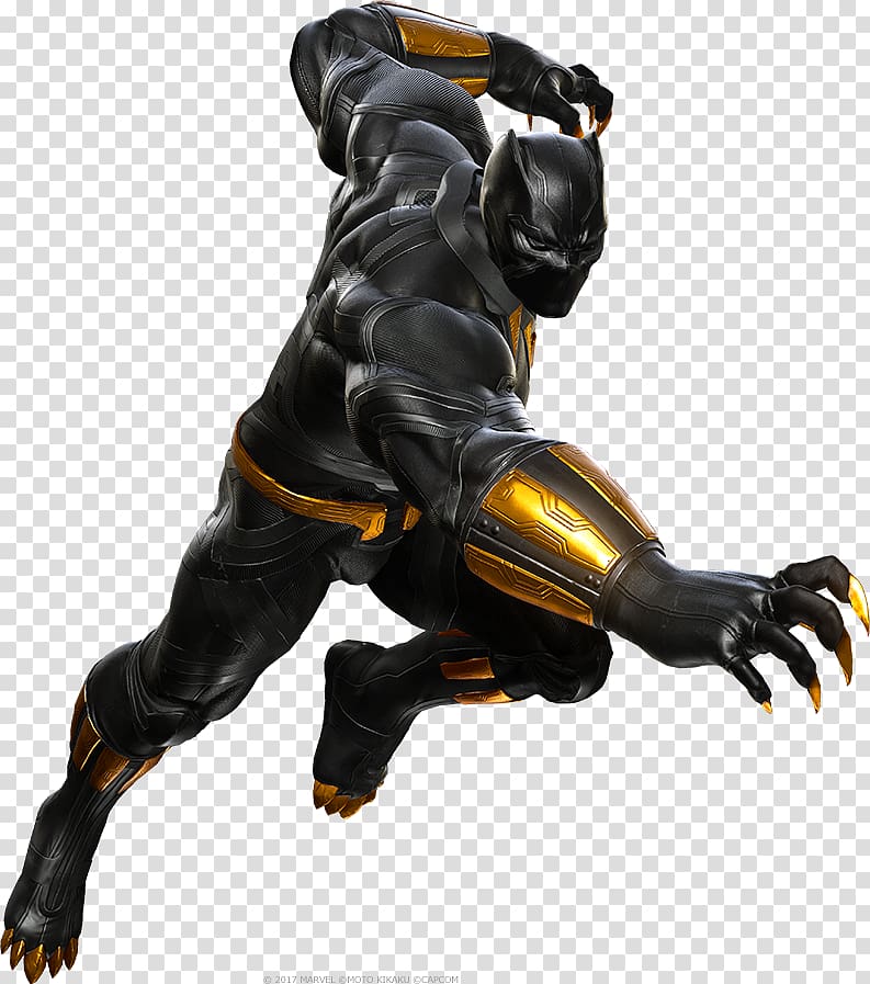 Marvel vs. Capcom: Infinite Black Panther Black Widow Gamora Carol Danvers, black panther transparent background PNG clipart
