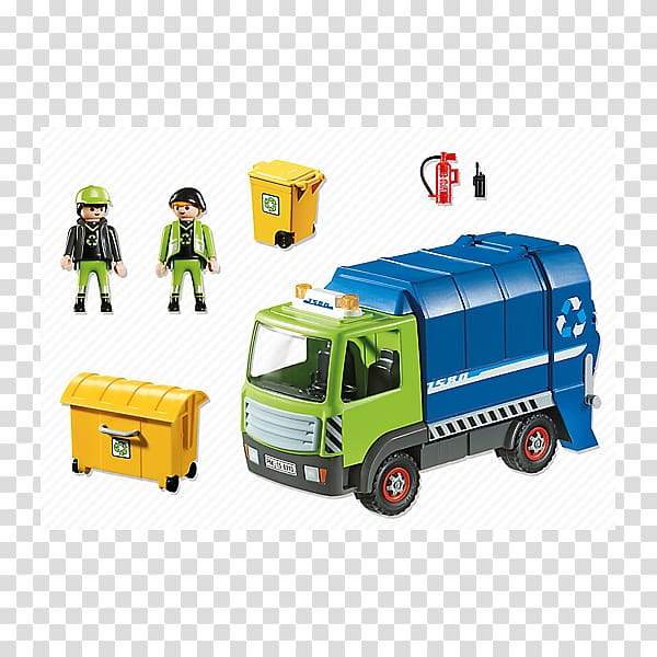 Model car Playmobil Toy Rubbish Bins & Waste Paper Baskets Dollhouse, toy transparent background PNG clipart