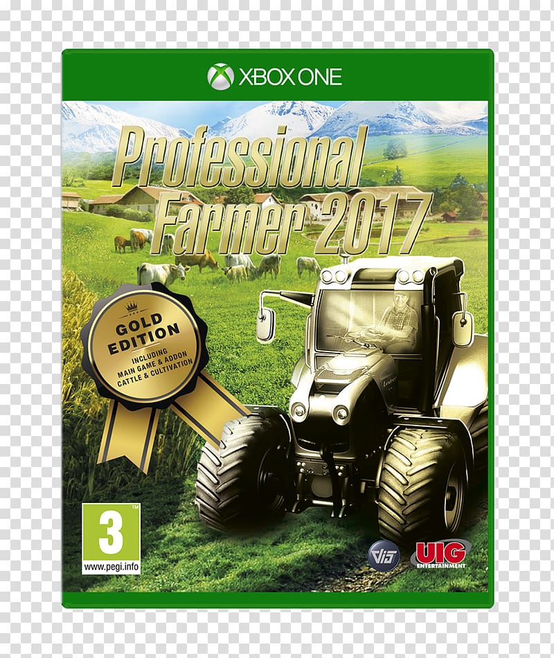 Farming Simulator 17: Platinum Edition Xbox One Industry Giant II Professional Farmer 2017 Video Games, knowledge edition transparent background PNG clipart