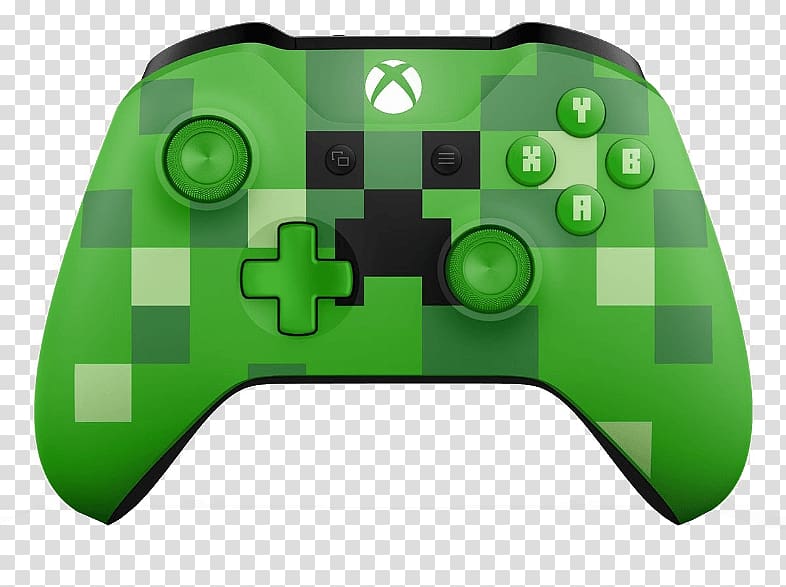 Minecraft Xbox One controller Game Controllers, xbox 360 transparent background PNG clipart