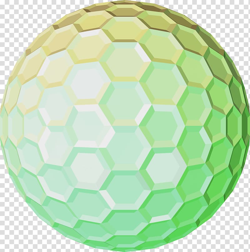 Ball Solid geometry Three-dimensional space, Green 3D Cellular Grids transparent background PNG clipart