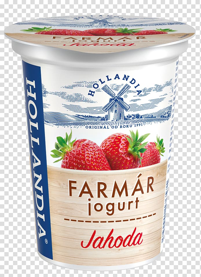 Strawberry Yoghurt Stracciatella Milk Crème fraîche, strawberry transparent background PNG clipart