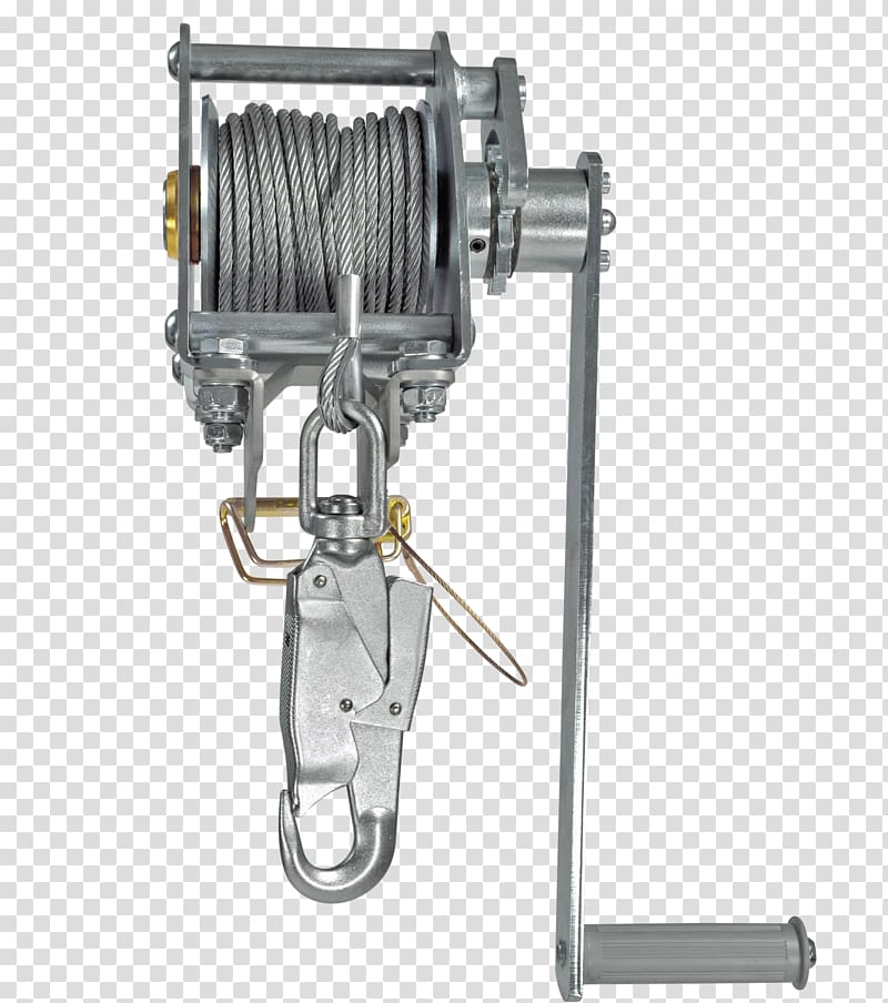 Winch Hoist Tripod Fall arrest Wire rope, Skylotec transparent background PNG clipart