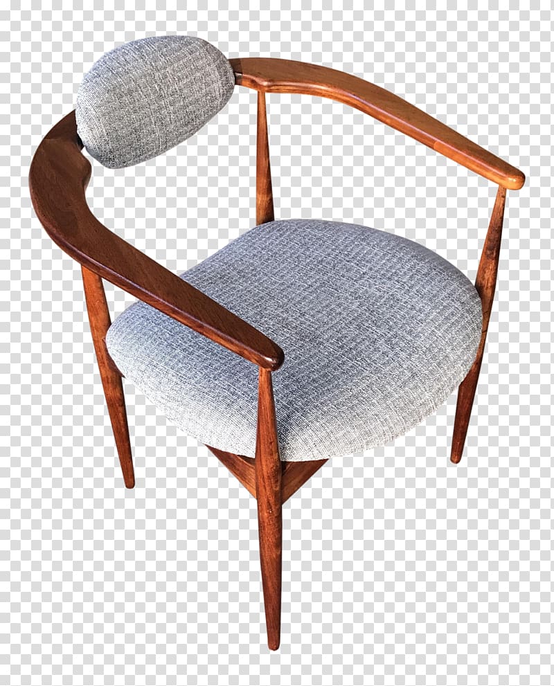 Chairish Furniture Mid-century modern, armchair transparent background PNG clipart