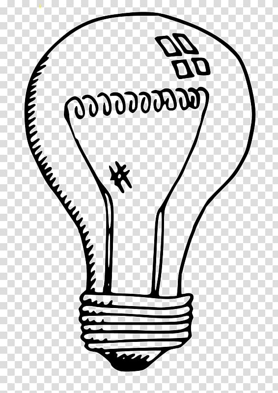 Incandescent light bulb Lamp Drawing Electric light, light transparent background PNG clipart