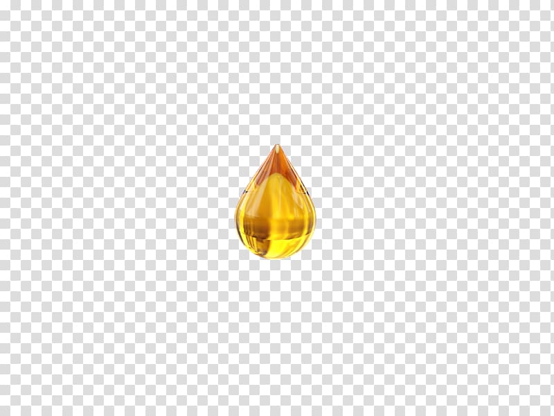 Yellow liquid droplet, Yellow Triangle , A drop of oil transparent  background PNG clipart