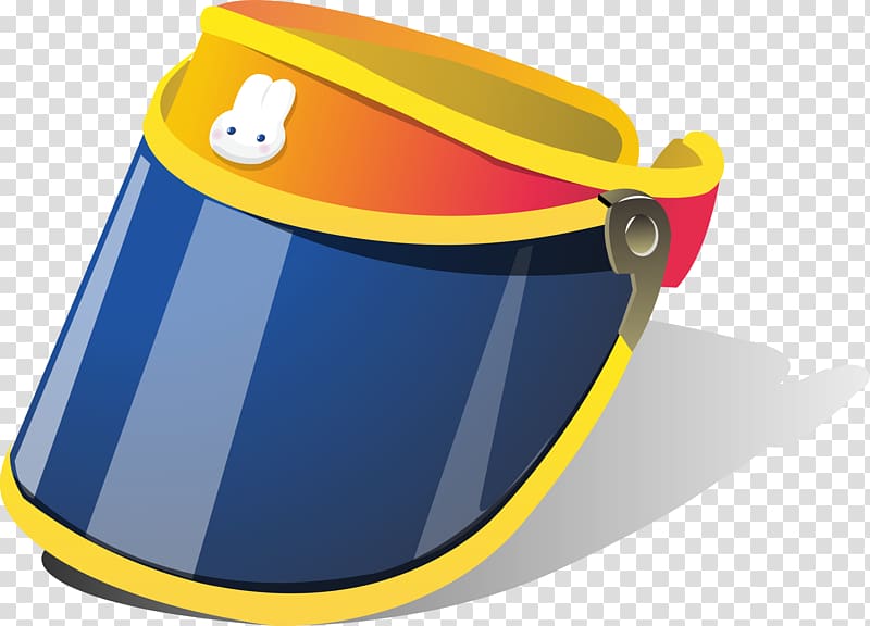 Hat Cartoon, Sunscreen helmet transparent background PNG clipart