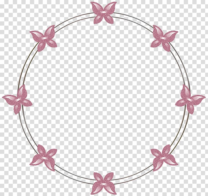 Butterfly Circle, Border butterfly ring transparent background PNG clipart