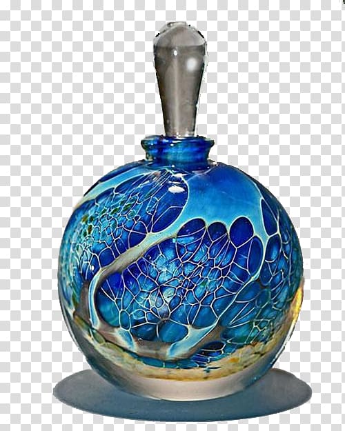 Perfume Glass bottle Glassblowing, Exquisite perfume bottles transparent background PNG clipart