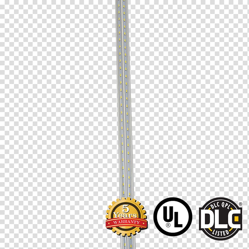 Light-emitting diode LED tube Lighting Light fixture, light transparent background PNG clipart