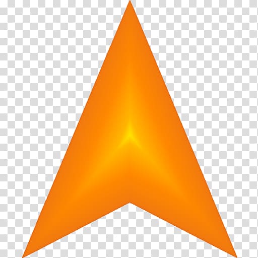 Computer Icons Volcano Mountain , orange arrow transparent background PNG clipart