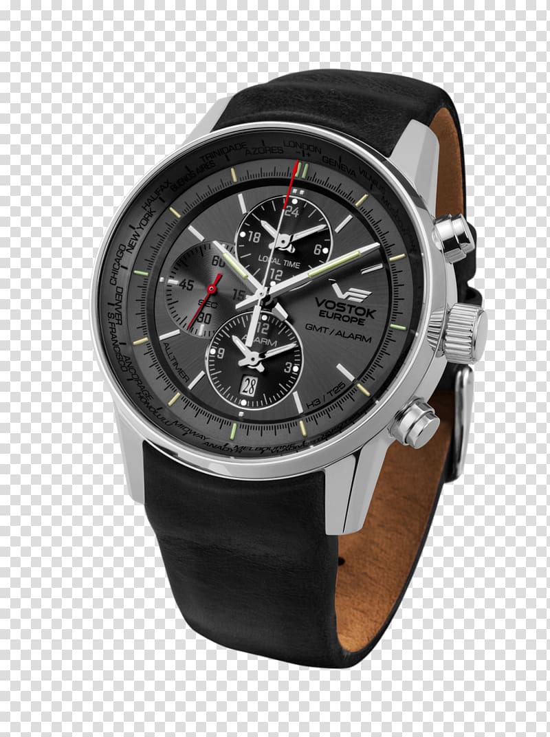 GAZ-14 Vostok Europe Vostok watches, watch transparent background PNG clipart