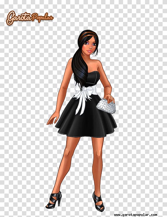 Lady Popular Fashion Little black dress Game, others transparent background PNG clipart
