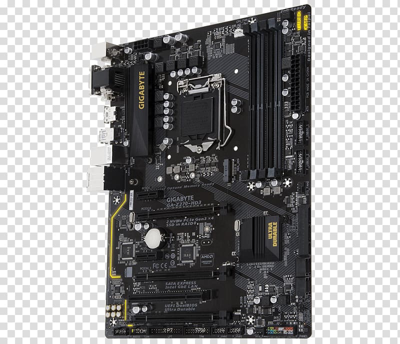 Intel LGA 1151 Motherboard Gigabyte Technology ATX, motherboard transparent background PNG clipart