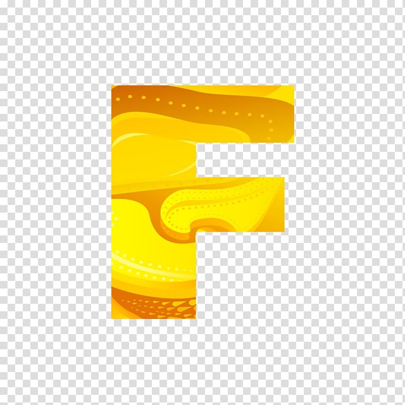 Letter F Font, Golden letters F transparent background PNG clipart