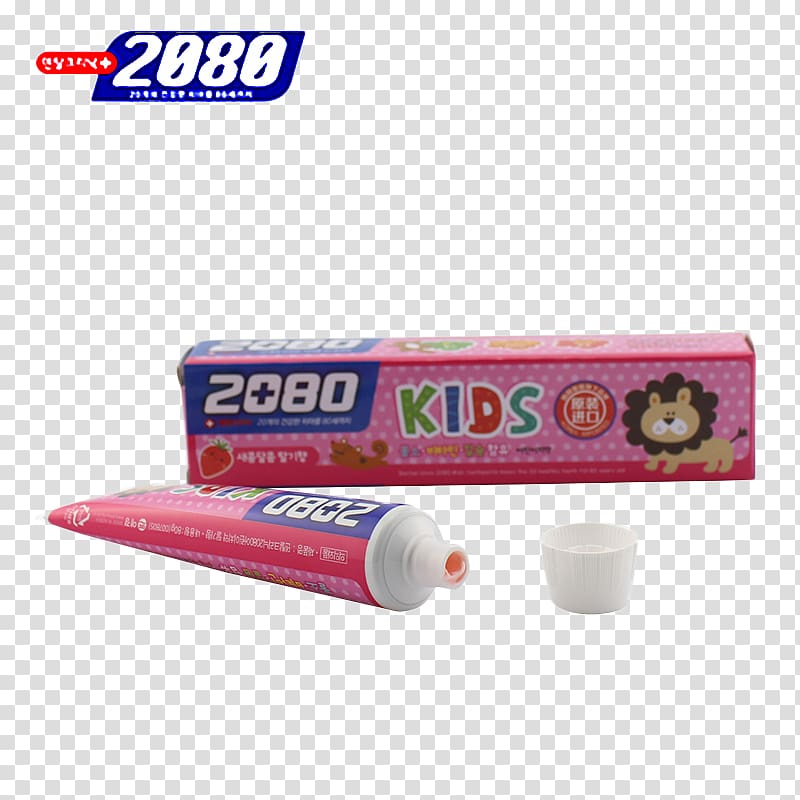 Toothpaste Darlie, Children Toothpaste transparent background PNG clipart