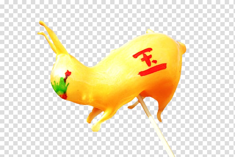 Yellow Beak Tail Font, Rabbit Sugar transparent background PNG clipart