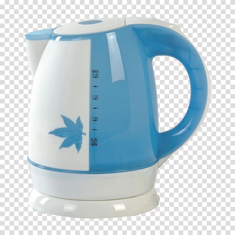 Electric kettle Electricity Plastic Electric water boiler, kettle transparent background PNG clipart