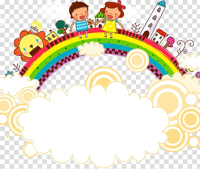 Download Cartoon , Rainbow bridge transparent background PNG ...