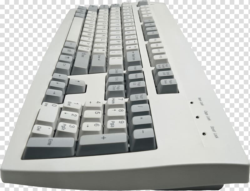 Computer keyboard, Keyboard transparent background PNG clipart