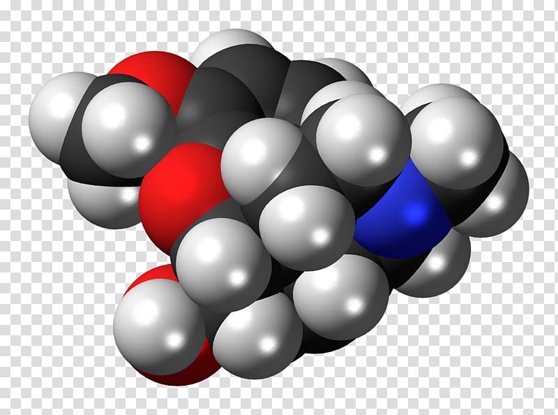 Hydromorphone Space-filling model Codeine Acetaminophen Pharmaceutical drug, molecule transparent background PNG clipart
