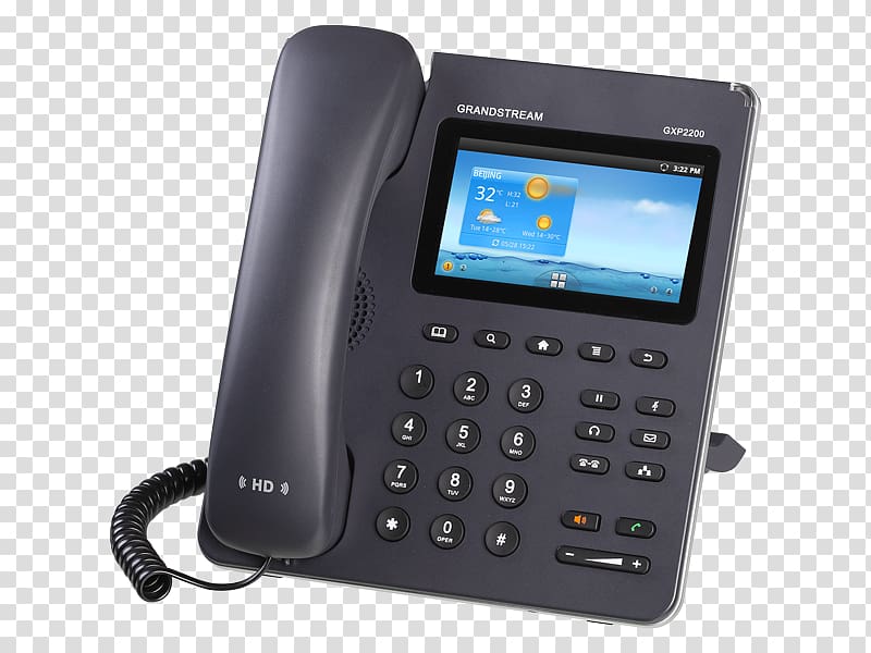 VoIP phone Grandstream Networks Telephone Grandstream GXP2200 Grandstream GXP1625, Wholesale Voip transparent background PNG clipart