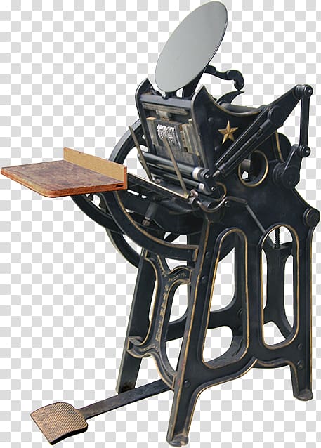 Printing press Treadle Machine, others transparent background PNG clipart