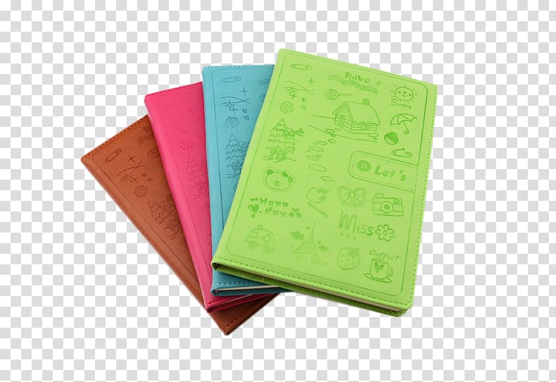 Standard Paper size Notebook Stationery, Color book transparent background PNG clipart