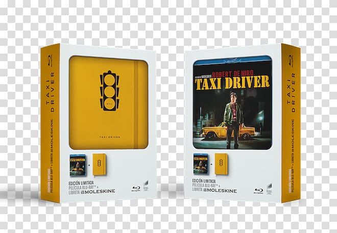Blu-ray disc Travis Bickle Notebook Film Moleskine, taxi driver transparent background PNG clipart