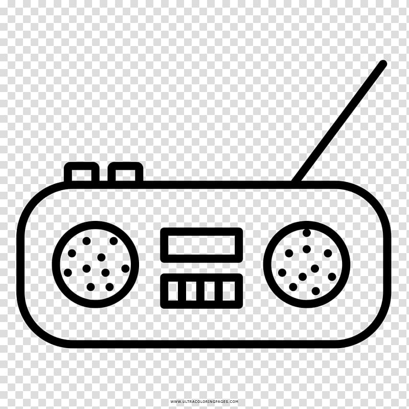 Drawing Black and white Coloring book Radio station Internet radio, Lemon Black And White transparent background PNG clipart