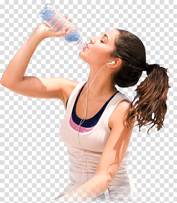 woman drinking water from bottle, Carbonated water Fizzy Drinks Drinking water, drinking water transparent background PNG clipart