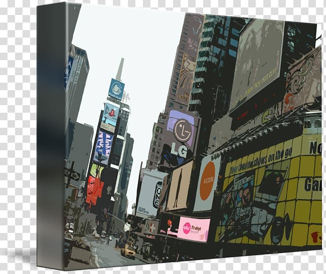 Brand, time square transparent background PNG clipart