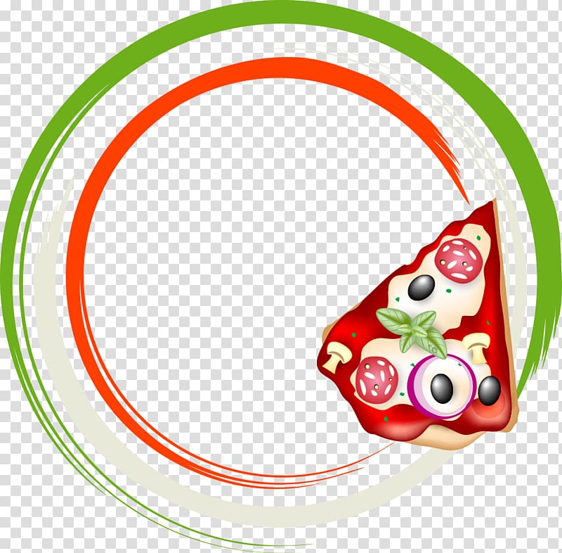 Pizza Euclidean Vecteur, circular strokes with pizza transparent background PNG clipart