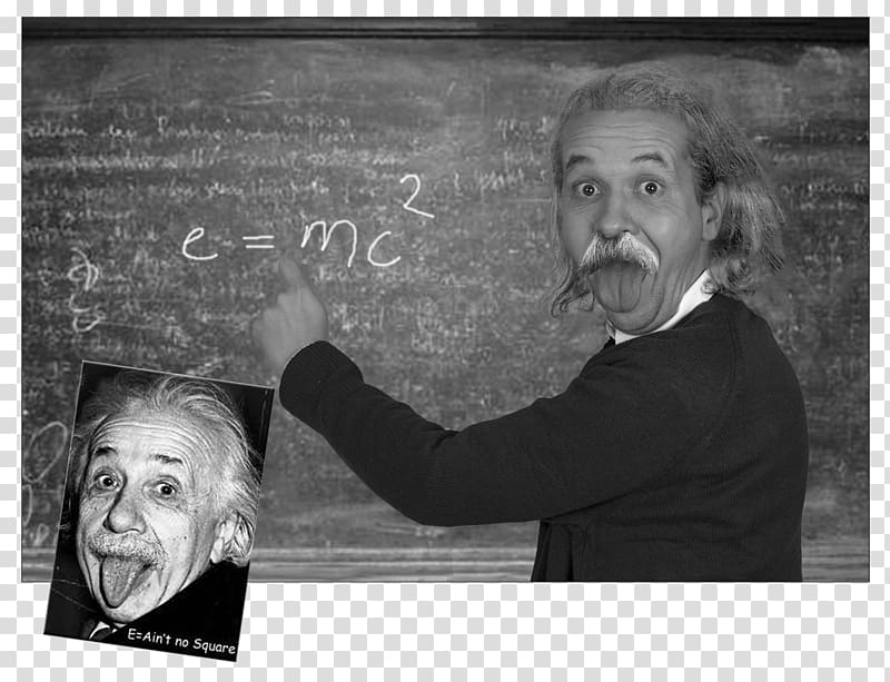 Monochrome Albert Einstein: Quotes/Trivia, albert einstein transparent background PNG clipart