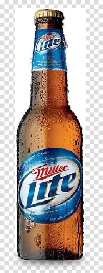 Miller Lite Miller Brewing Company Beer Pale lager, beer transparent background PNG clipart