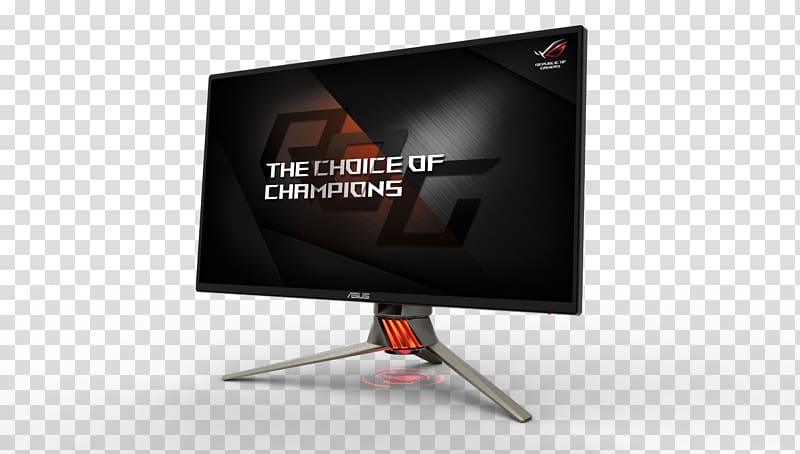 ASUS ROG Swift PG-8Q Computer Monitors Refresh rate LCD television, Asus Laptop transparent background PNG clipart