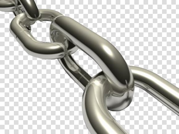 Chain-link fencing Hyperlink Link building Stainless steel, chain transparent background PNG clipart