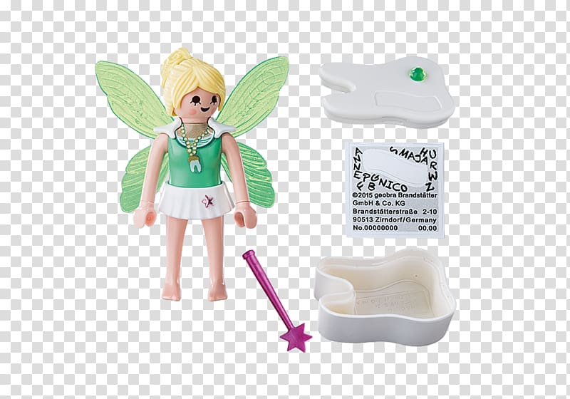 Tooth fairy Playmobil Action & Toy Figures Doll, tooth fairy transparent background PNG clipart