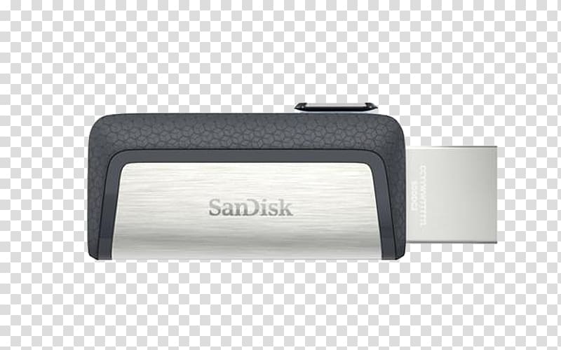 USB flash drive USB-C USB 3.0 SanDisk Cruzer, SanDisk U disk transparent background PNG clipart