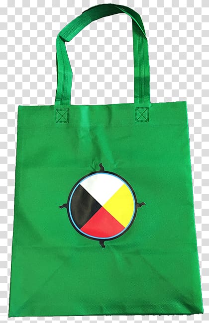 Tote bag Shopping Bags & Trolleys Green, Eco Bag transparent background PNG clipart