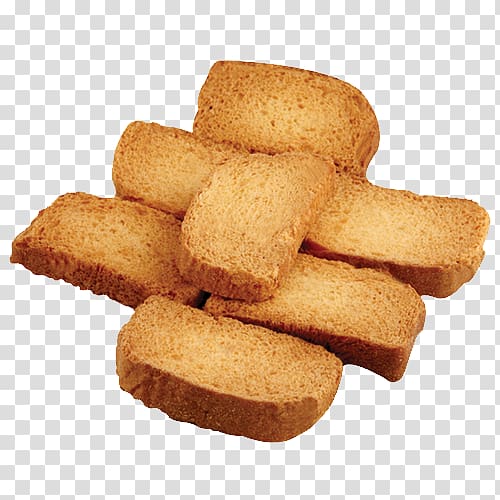 Zwieback Toast Biscotti Biscuit Rusk, toast transparent background PNG clipart