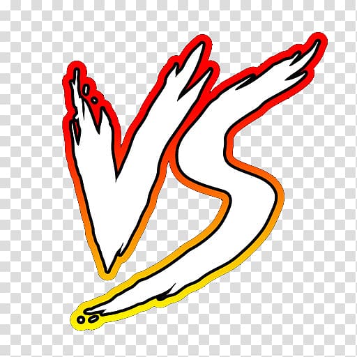 vs showdown transparent background PNG clipart