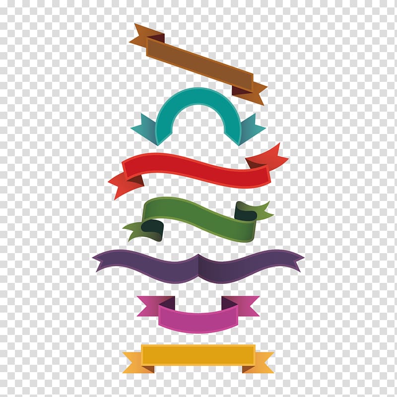 Euclidean Ribbon, color ribbon transparent background PNG clipart
